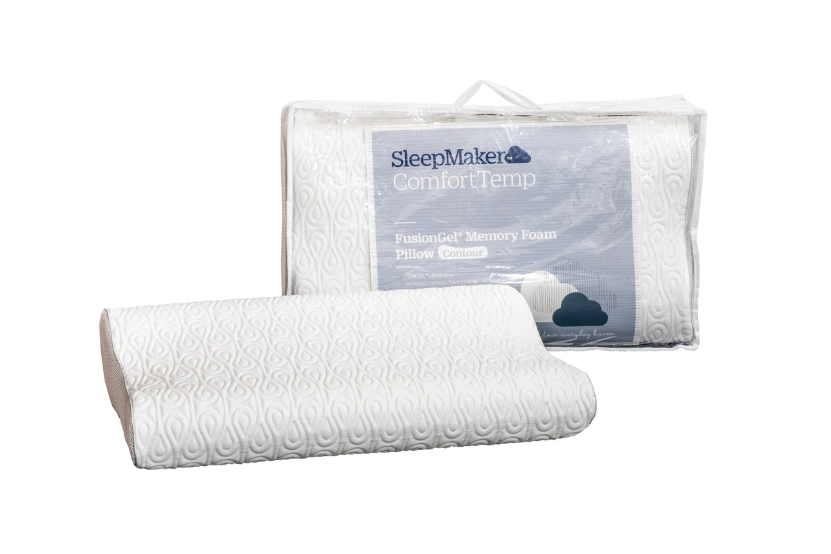 Sleepmaker Fusion Gel Pillow (Contour) Mattress Warehouse